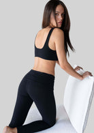 Jala Anya Bralette in Black - detail view