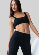 Jala Anya Bralette in Black - back view