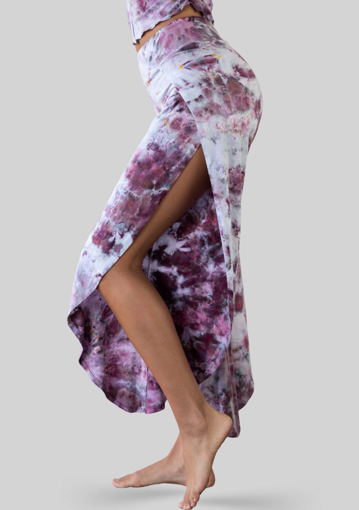 Jala Bhakti Pant in Fig - back view