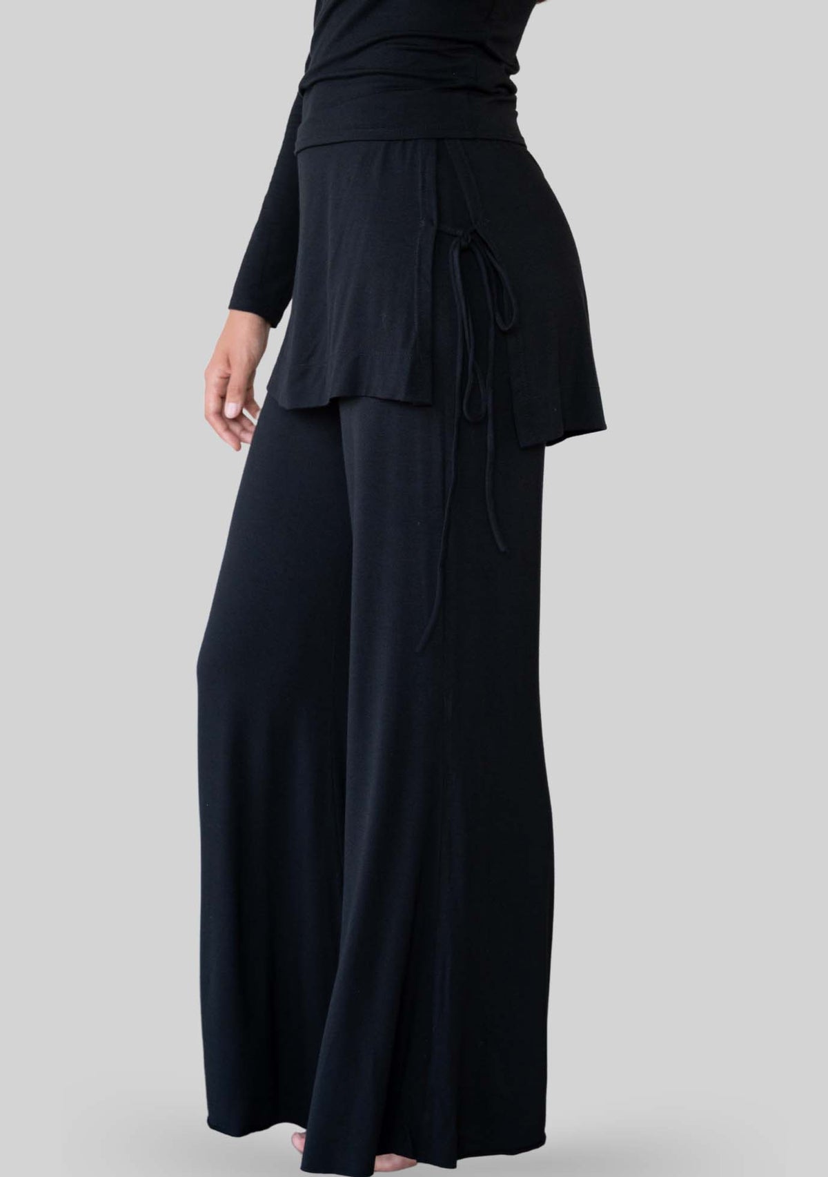 Jala Luna Pant in Black - flat lay